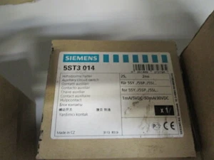 NEW SIEMENS 5ST3 014 AUXILIARY SWITCH FOR LOW OUTPUT 5ST3014 - Picture 1 of 1