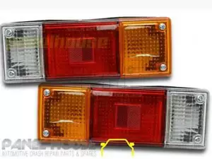 Tail Lights PAIR Lamp fits Mazda Bravo B-Series Ute Trayback B2200 B2500 B2600 - Picture 1 of 24