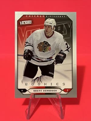 2005-06 Brent Seabrook Rookie Card #253 Chicago Blackhawks Upper Deck RC - Image 1 of 2