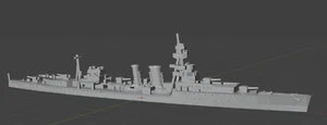 1:2400 Ceres Class Cruisers post-1942 (HMS Cardiff / HMS Ceres) - Foto 1 di 2