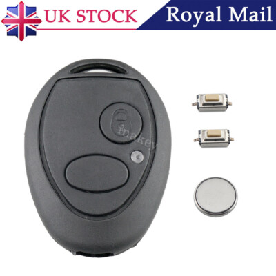 2 x To Suit Land Rover Range Rover Discovery 2 Button Remote Key Case