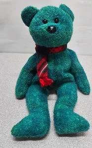 Ty Beanie Baby Wallace The Bear DOB January 25, 1999 - Picture 1 of 5