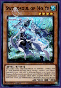 Yugioh! Swordsoul of Mo Ye MZTM-EN080 (SR) 1st Ed 3x "Swordsoul Support" - Picture 1 of 1