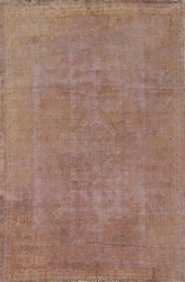 Alfombra de sala de estar Qqashqaii de lana teñida 6x9 alfombra tribal anudada a mano Foto 1 de 4