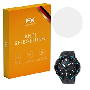 atFoliX 3x Panzerfolie für Casio PRW-6100Y-1AER Schutzfolie matt&stoßfest Folie - Bild 1 von 8