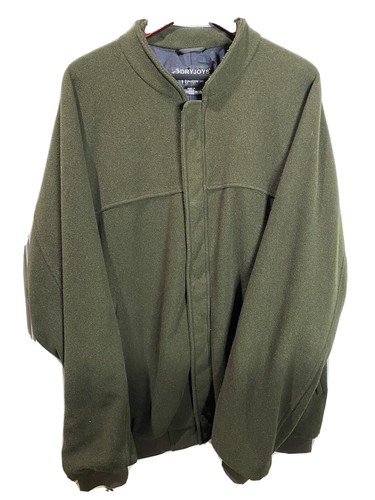 BURBERRY Giacca in pile DryjJoys By FJ FootJoy full zip da uomo taglia XL (Pit.26 L31in.)