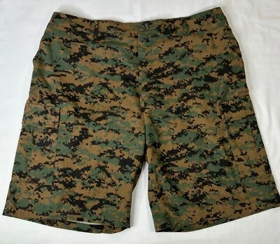Pantalones Cortos Rothco Tactical BDU Verde Militar Camuflaje Digital Carga Pantalones Cortos Para Hombres XXL Foto 1 de 4