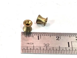 Piezas de accesorios de envío 2 cabrestante de latón cabeza de tambor extremo deformación 5 mm x 5 mm de diámetro - Imagen 1 de 1