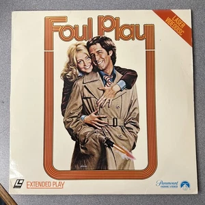 Foul Play (1978 LaserDisc LD) Extended Play Chevy Chase Goldie Hawn Vintage Rare - Picture 1 of 4