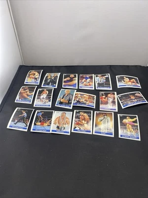 18 наклеек Hulk Boss Man Asst 1991 WWF Superstars коллекционная карта Titan Sport WWFTM - Изображение 1 из 4