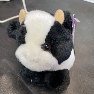 Puffkins Swibco Meadow the Cow Vintage Plush Stuffed Animal Style #6624 Tags - Picture 1 of 1