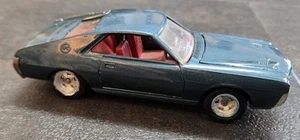 INTER-CARS SPAIN DIECAST 1969 AMX CAR NO 104 COOL ESPANA MADE BLUE GREEN - Picture 1 of 6