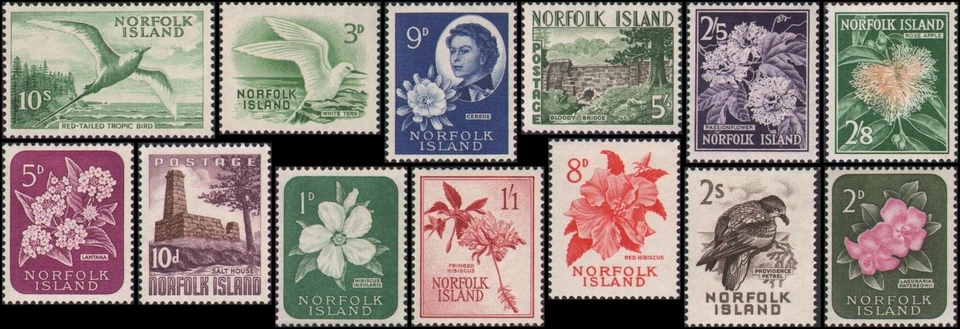 Norfolk Island #29-41 MH - Image 1 of 1