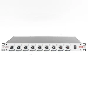 Nady RMX-6 Rackmount 6-Channel Mic/Line Mixer – 1U Analog Utility Mixer - Picture 1 of 5