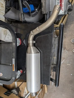 2007 Ducati Monster 1100 Right Side Exhaust Muffler - Image 1 of 4