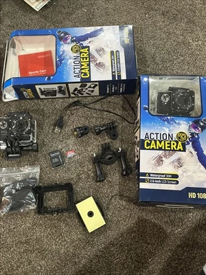 2 Action Sport Camera Ultra HD 1080P Sports WiFi Cam DV Video Recorder - Image 1 of 4