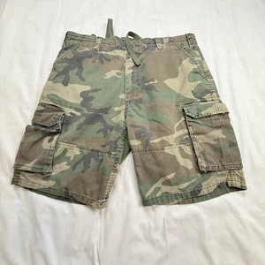 Pantalones Cortos de Carga Rothco Para Hombres Lg Verde BDU Utilidad Bosque Militar Combate Camuflaje - Imagen 1 de 7