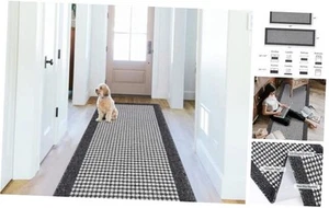 Laundry Room Runner Rug 2'x6' Non Slip Farmhouse Kitchen Floor Mats with - Picture 1 of 7
