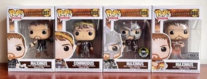 Funko Pop! Movies GLADIATOR BUNDLE (857, 858, 859, 860) BNIB - Imagen 1 de 17