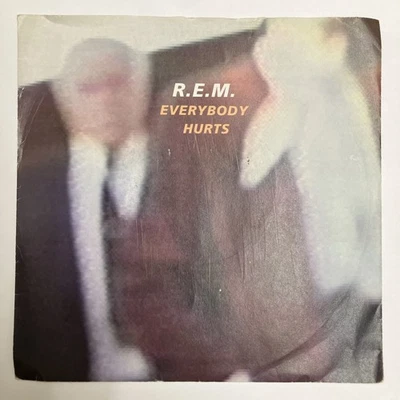 R.E.M. – Everybody Hurts - Warner Bros. 7" Vinyl Single 1993 UK Rock - Image 1 of 4