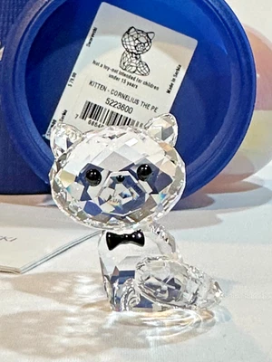 SWAROVSKI LOVLOT KITTEN – CORNELIUS THE PERSIAN #5223600 Mint Retired New in Box - Image 1 of 4
