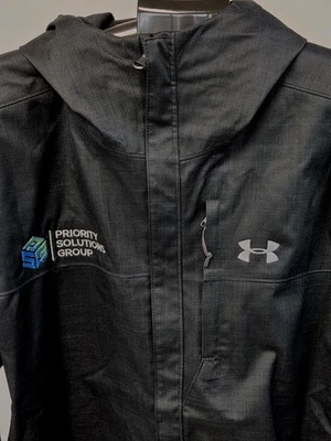 UNDER ARMOUR PORTER Cold Gear Infared Jacket Outer Shell Only Men Size XL Black - Image 1 of 4