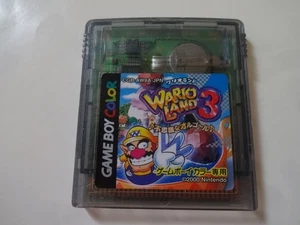 WARIO LAND 3 Nintendo GAMEBOY COLOR GBC 2001 CGB-AW8A-JPN Cartridge Only ☆Japan☆ - Picture 1 of 7