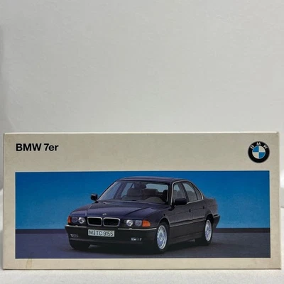 BMW Dealer Edition PMA 1/24 BMW 740i 1994 7er Silver E38 Minichamps 7 Series - Photo 1/4