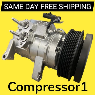 AC Compressor For Dodge Dakota Ram 1500 V6 3.7L V8 4.7L 2004 2005 2006 2007 - Image 1 of 3