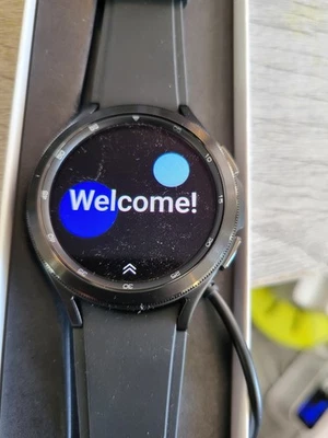 Samsung Galaxy Watch4 Classic (46mm) 4G LTE- (UK Version)Black Excellent Conditi - Image 1 of 4