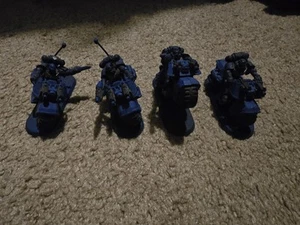 Warhammer 40k Space Marines, Firstborn, Bikers OOP - Picture 1 of 3