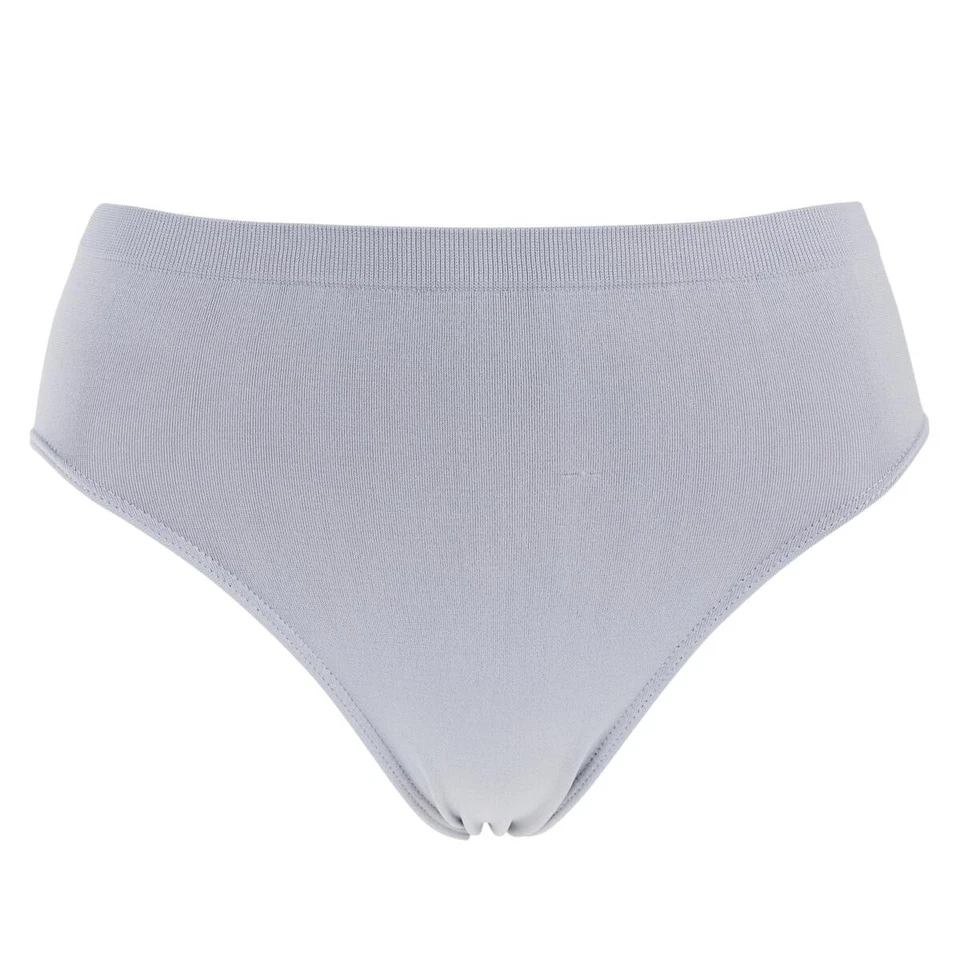Paquete de 2 calzoncillos Rhonda Shear Jacquard Ahh sin costuras beige claro/gris claro talla 1X Foto 1 de 2