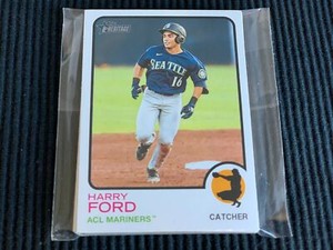 (10) 2022 TOPPS HERITAGE MINOR LEAGUE #123 HARRY FORD CARD LOT  MARINERS