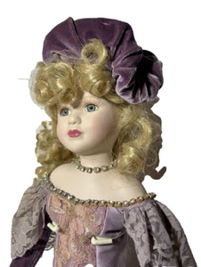 Porzellanpuppe - Sarah B - Orient Express Sammlerstück - #17793 von 19146 - Messingschlüssel - Bild 1 von 11