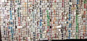 Smead Alphabetic Color Code Labels 67071 to 67097 Letter A through Z - Picture 1 of 7