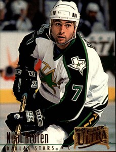 1994-95 Ultra Stars Hockey Card #48 Neal Broten