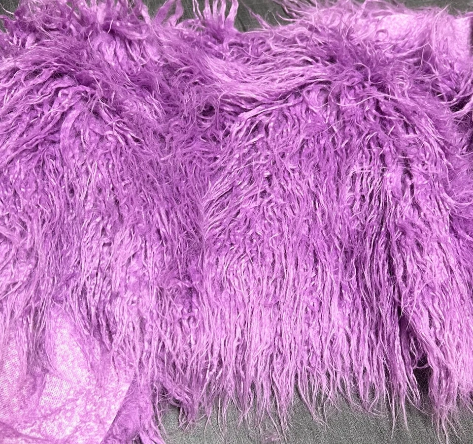 Long Pile/Mongolian Faux Fur Fabric-60" Wide- Assorted Colors - Image 1 of 1