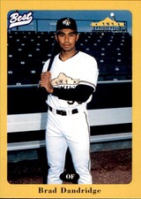 1996 San Antonio Missions Best #4 Brad Dandridge Clark AFB Phillipines Card