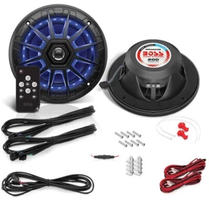 2 BOSS AUDIO SYSTEMS MRGB65B altoparlanti a 2 vie da 165 mm per barca piscina - Imagen 1 de 11