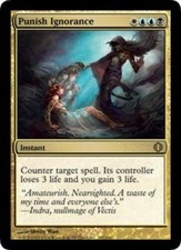 1x Punish Ignorance NM, English MTG Shards of Alara