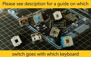 Logitech Romer G. GX, GL Switches-For G413 G513 G513se G Pro G910 G815 G915 etc - Picture 1 of 7