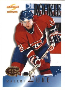 1995-96 Summit Canadiens Hockey Card #197 Valeri Bure