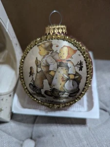 M.I. Hummel H217 Hansel & Gretal Glass Christmas Ornament USA - Picture 1 of 12