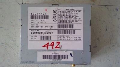 17 Mitsubishi Outlander Sport Satellite Sirius Computer 2017 8701A401 76754 Foto 1 de 4