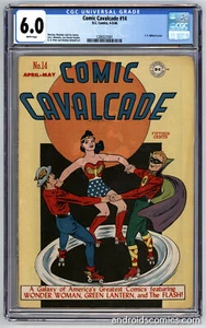 Comic Cavalcade #14 ~ CGC 6,0 - Imagen 1 de 2
