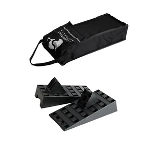Caravan Levelling Ramp For Dual Axle Tandem Axle With Carry bag Chocks for Jayco - Foto 1 di 9