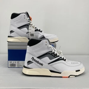 Reebok Pump TZ White Black Mens 10.5 US Retro Basketball HQ8803 Box Lid Missing - Picture 1 of 21