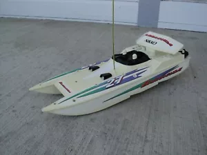 Nikko Barracuda Thunder RC Electric Boat 1988 RARE - Picture 1 of 10