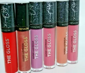 Revlon Ashley Graham Lip Collection Super Lustrous The Gloss CHOOSE - Picture 1 of 8