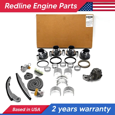 2.4 2AZFE Engine Rebuild Kit FITS 2001-2006 Toyota 2.4L DOHC L4 RAV4 Highlander - Image 1 of 4